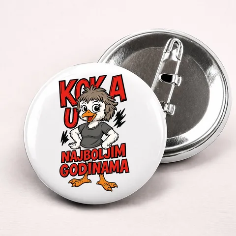 Koka u najboljim godinama - Bedževi
