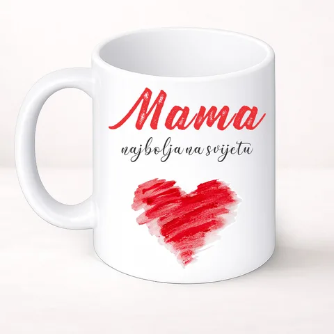 Mama najbolja na svijetu - Šolja Classic