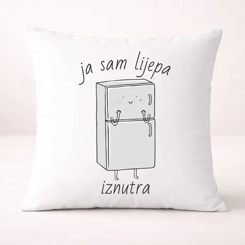 Ja sam lijepa iznutra - Jastuk