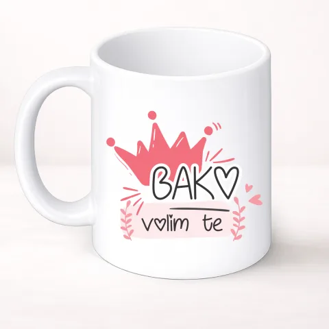 Bako volim te - Šolja Classic – proizvod sa printom