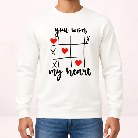 You won my heart - Dukserica