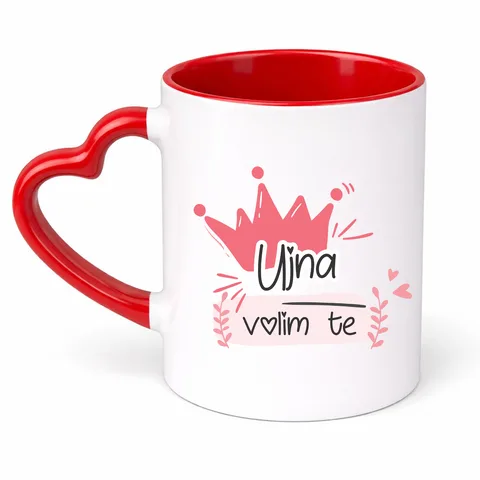 Ujna volim te - Šolja Srce