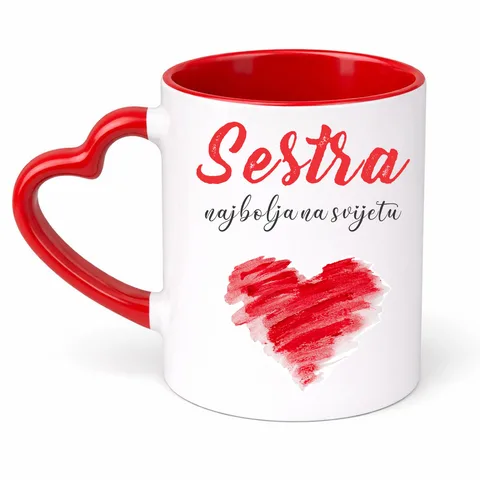 Sestra najbolja na svijetu - Šolja Srce