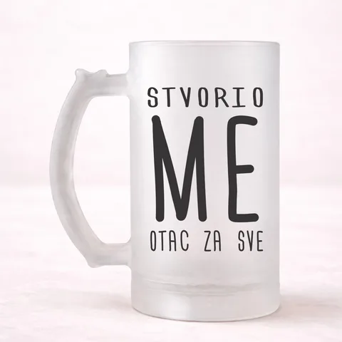Stvorio me otac za sve - Krigla