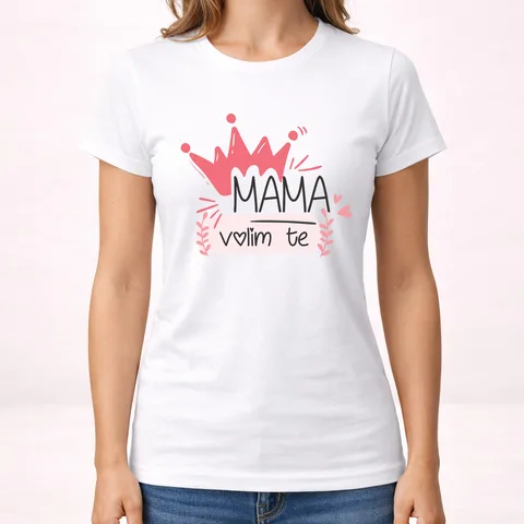 Mama volim te - Majica - Ženska