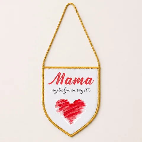 Mama najbolja na svijetu - Zastavica