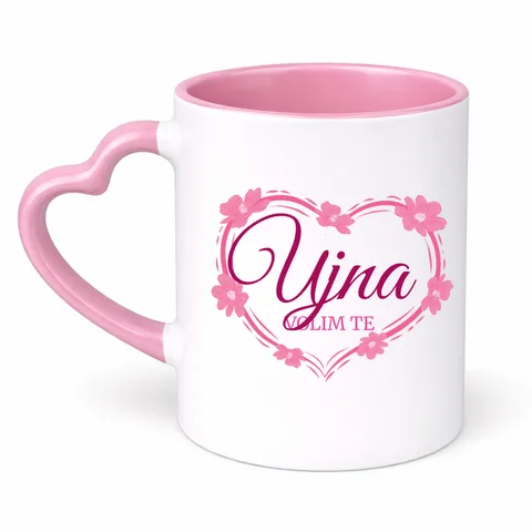 Ujna volim te! - Šolja Srce