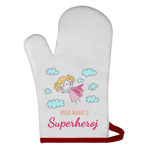 Moja mama je superheroj - Rukavica za rernu
