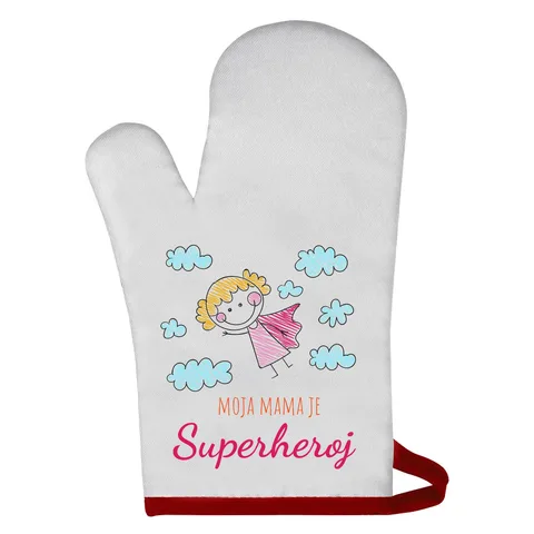 Moja mama je superheroj - Rukavica za rernu