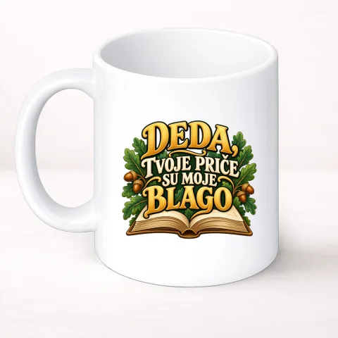 Deda, tvoje priče su moje blago - Šolja Classic