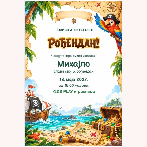 Pozivnica · Gusarsko blago