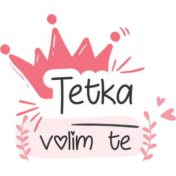 Tetka volim te na proizvodu