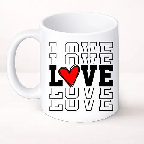 Love - Šolja Classic – proizvod sa printom