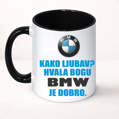 Kako ljubav? Hvala bogu BMW je dobro - Šolja Classic