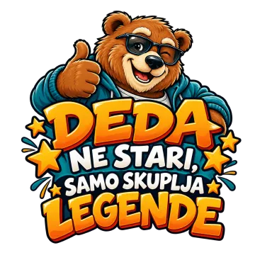 Deda ne stari, samo skuplja legende na proizvodu