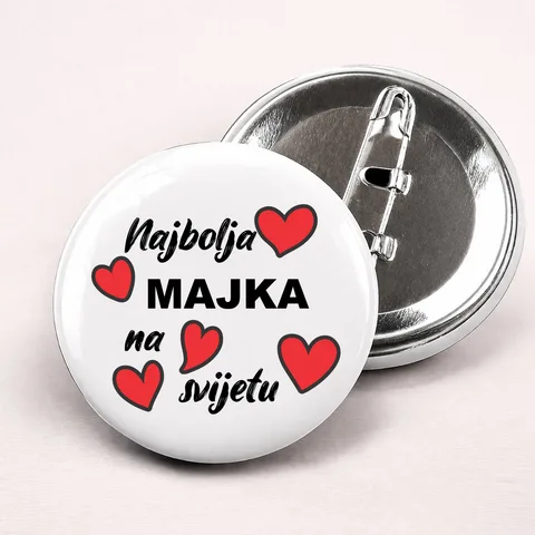 Najbolja majka na svijetu - Bedževi