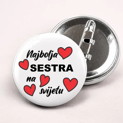 Najbolja sestra na svijetu 2 - Bedževi
