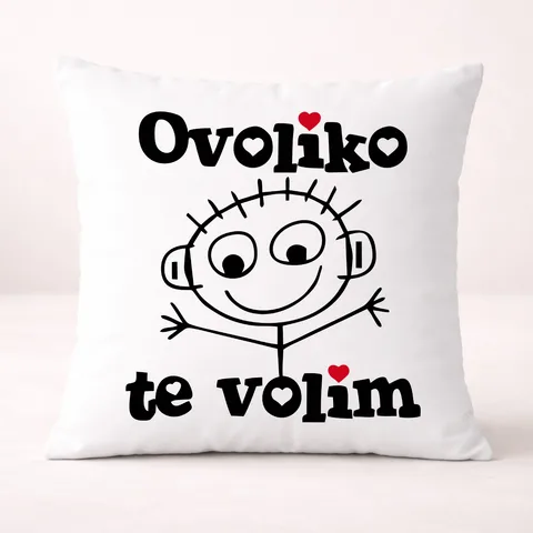 Ovoliko te volim - On - Jastuk