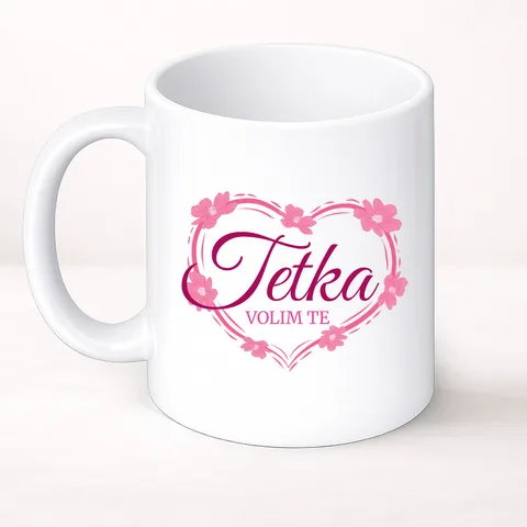 Tetka volim te! - Šolja Classic – proizvod sa printom