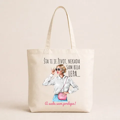 Sta ti je zivot nekad sam bila lepa sad prelepa - Pamučni ceger