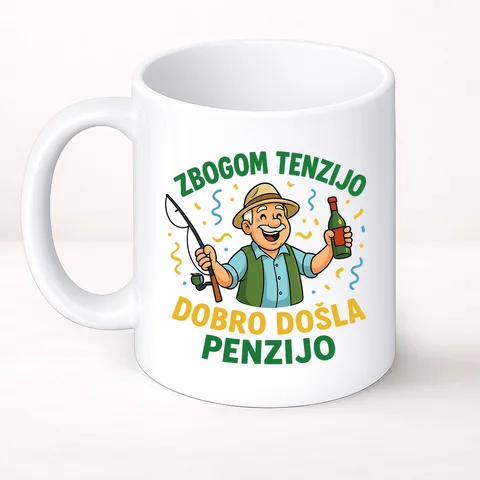 Zbogom tenzijo dobro došla penzijo 3 - Šolja Classic