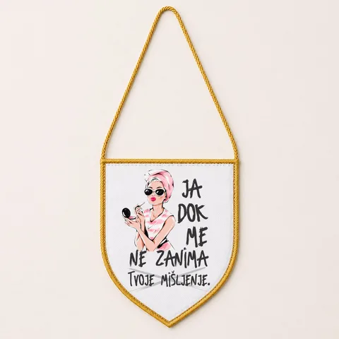 Ja dok me zanima tvoje mišljenje - Zastavica