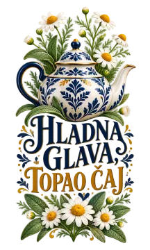 Hladna glava, topao čaj na proizvodu