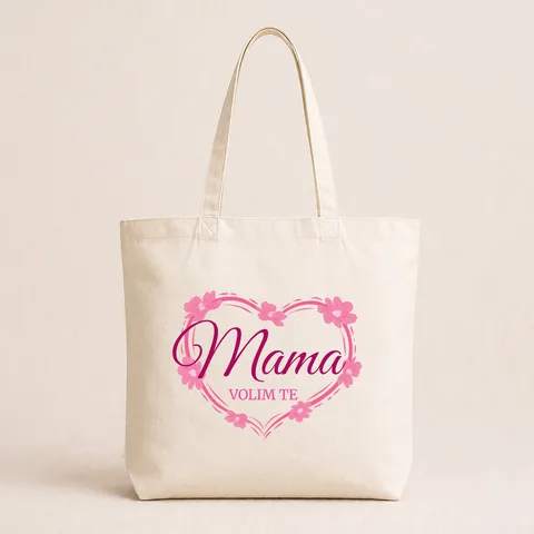 Mama volim te! - Pamučni ceger