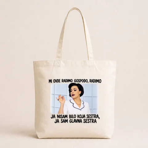 Mi ovde radimo gospođo 2 - Pamučni ceger