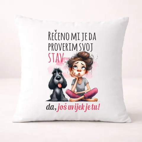 Rečeno mi je da promenim svoj stav - Jastuk