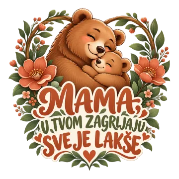 Mama, u tvom zagrljaju sve je lakše na izdeleku