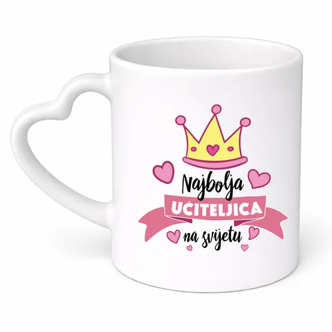 Najbolja uciteljica - Šolja srce