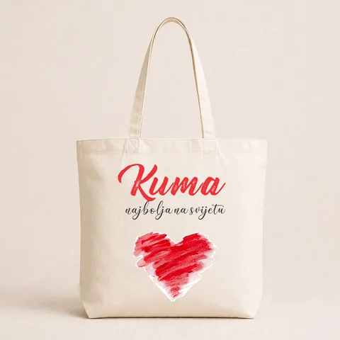 Kuma najbolja na svijetu - Pamučni ceger
