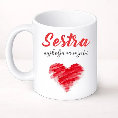Sestra najbolja na svijetu - Šolja Classic