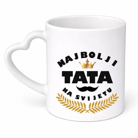 Najbolji tata na svijetu - Šolja srce