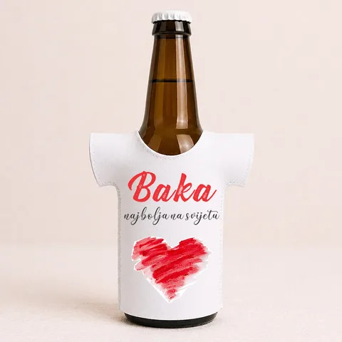 Baka najbolja na svijetu - Majica za flaše