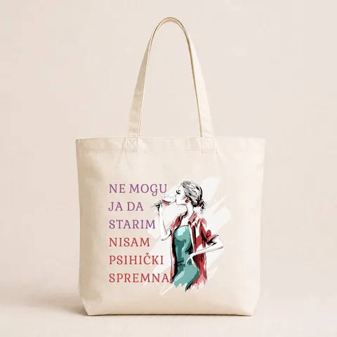 Ne mogu ja da starim nisam psihicki spremna - Pamučni ceger