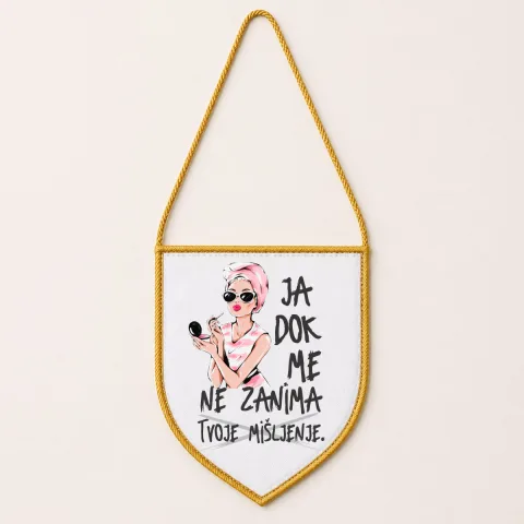 Ja dok me zanima tvoje mišljenje - Zastavica