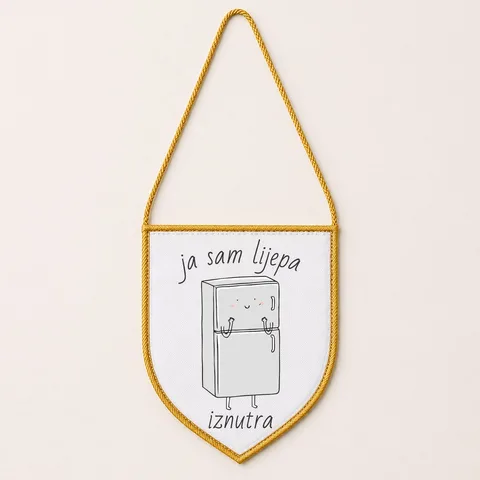 Ja sam lijepa iznutra - Zastavica