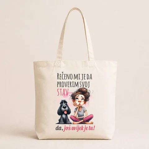 Rečeno mi je da promenim svoj stav - Pamučni ceger