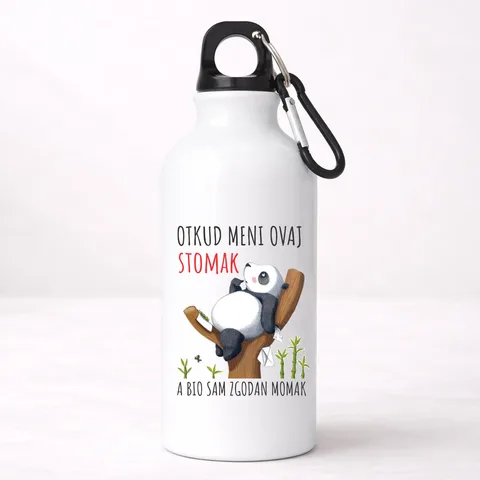 Otkud meni ovaj stomak a bio sam zgodan momak - Aluminijumska boca