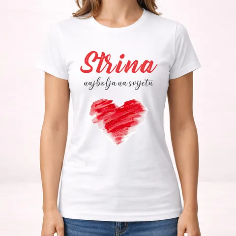 Strina najbolja na svijetu - Majica - Ženska