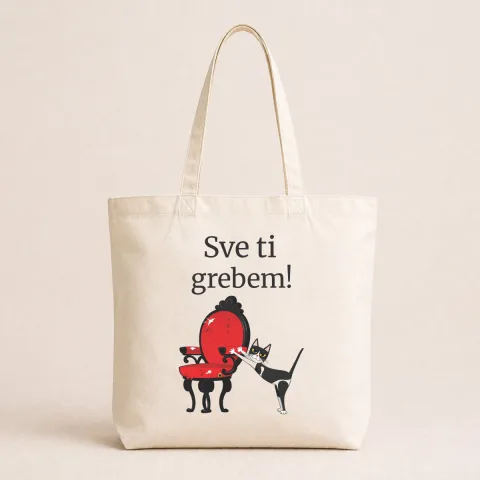 Sve ti grebem - Pamučni ceger