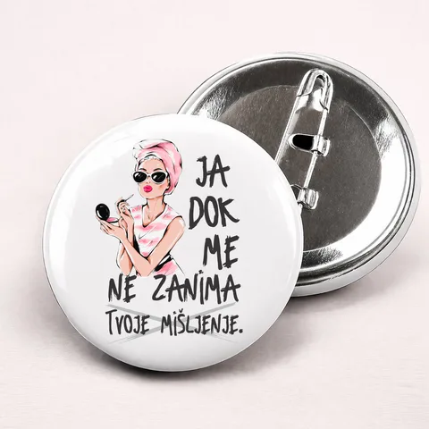 Ja dok me zanima tvoje mišljenje - Bedževi