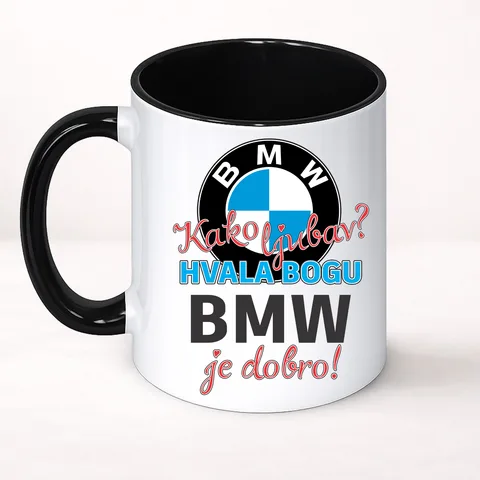 Kako ljubav Hvala bogu BMW je dobro - Šolja Classic