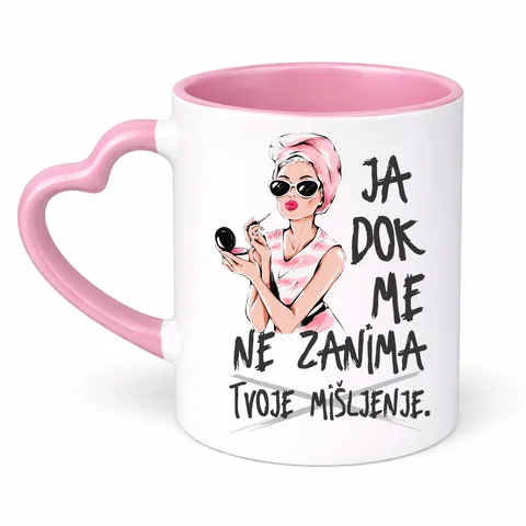 Ja dok me zanima tvoje mišljenje - Šolja Srce