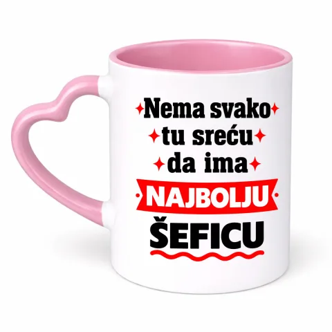 Nema svako tu sreću da ima najbolju šeficu - Šolja Srce