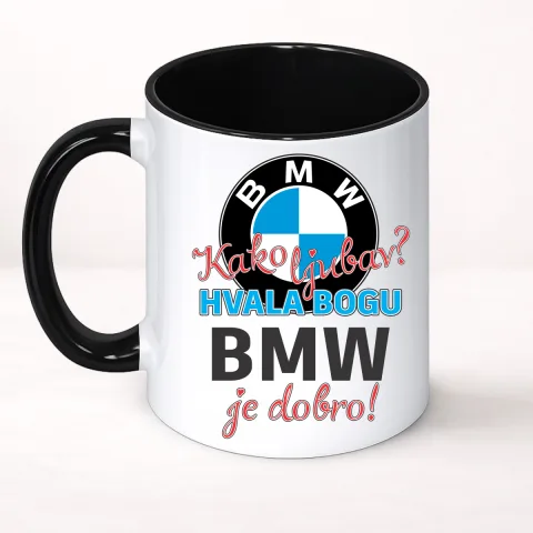 Kako ljubav Hvala bogu BMW je dobro - Šolja Classic
