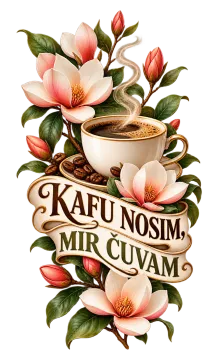 Kafu nosim, mir čuvam na proizvodu