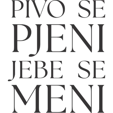 Pivo se pjeni jebe se meni na proizvodu